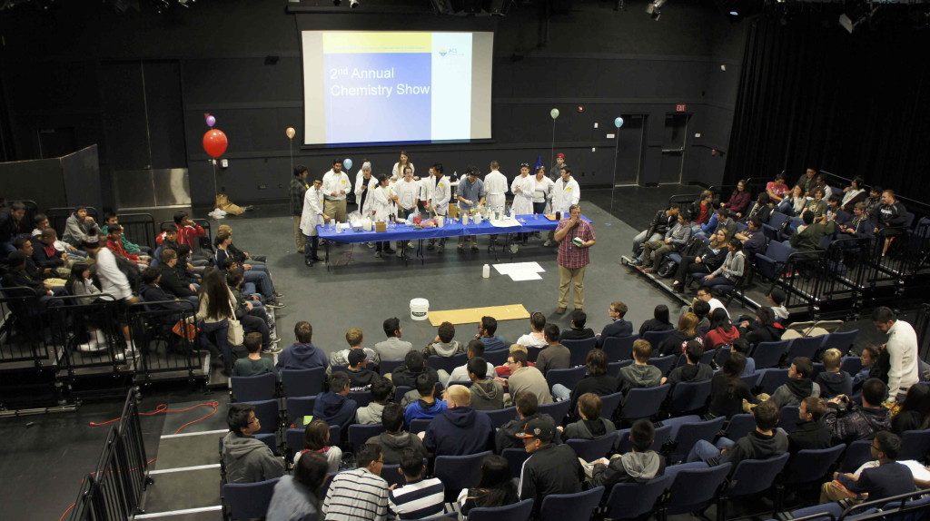 The Chemistry Club at SJDC puts on a Chemistry Magic Show