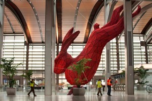 Terminal B at Sacramento International Airport