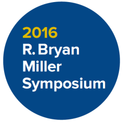 2016 R. Bryan Miller Symposium at UC Davis