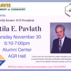 Dinner with Former ACS President Attila Pavlath