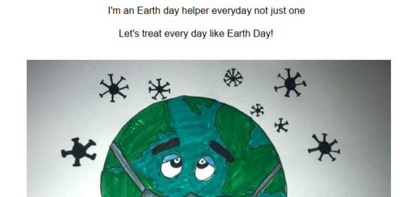 Local Earth Day Illustrated Poem Winner