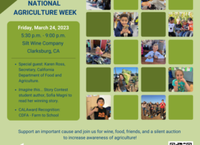 National Ag Week Event at Clarksburg Winery