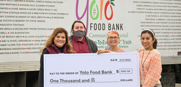 Yolo Food Bank Donation